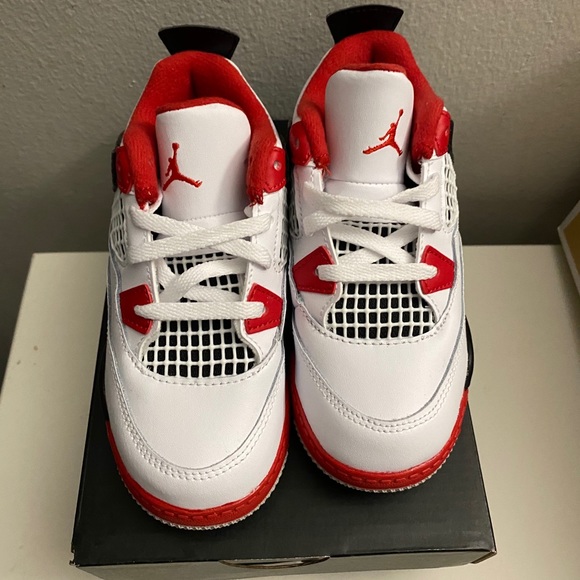 Jordan 4 fire red 2020 Ds - Picture 2 of 3